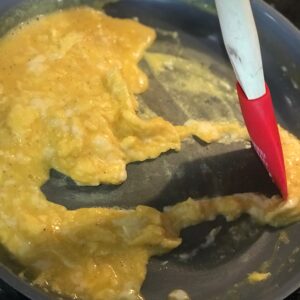 Eggs have never tasted better! You’re missing out if you’ve never scrambled eggs this way. So simple, we can’t believe it took this long to figure it out!