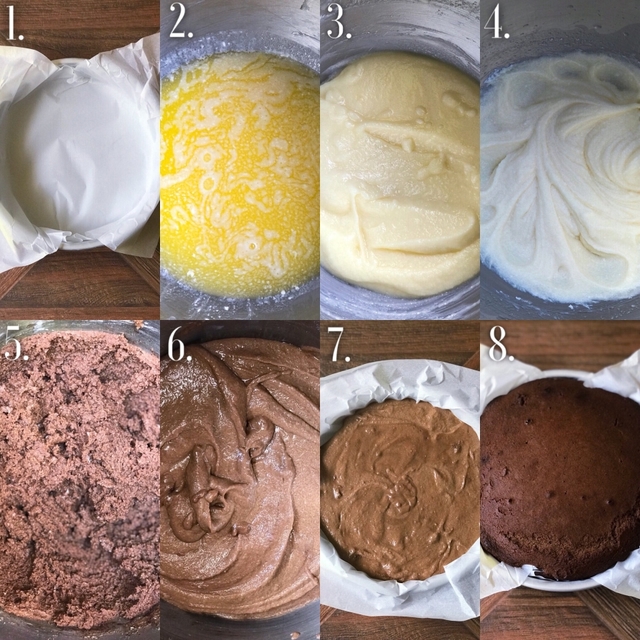 Keto Blueberry Chocolate Cake #ketocake #ketochocolatecake #lowcarbcake #sugarfreecake #ketoblueberrycake #ketodessert| buttertogetherkitchen.com Blueberry Chocolate Cake Step-By-Step