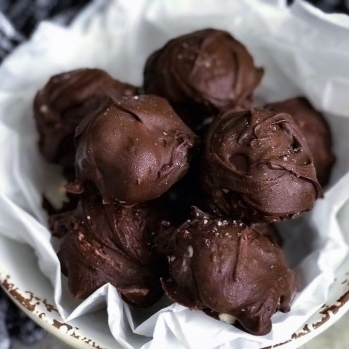 No-Bake Sugar Free Cheesecake Truffles