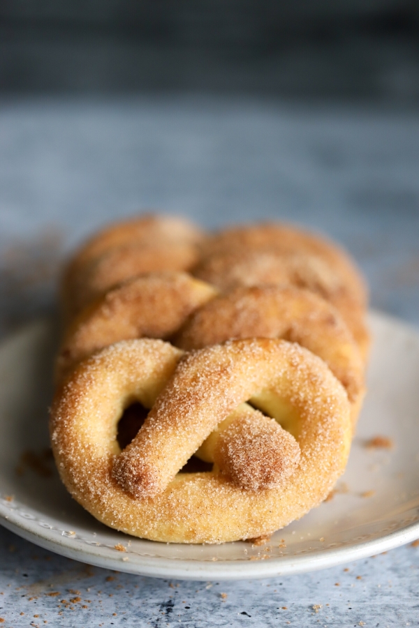 Keto Cinnamon Pretzels (Fat Head Dough) Butter Together Kitchen