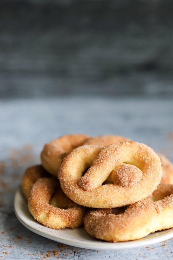 Keto Cinnamon Pretzels (Fat Head Dough) Butter Together Kitchen