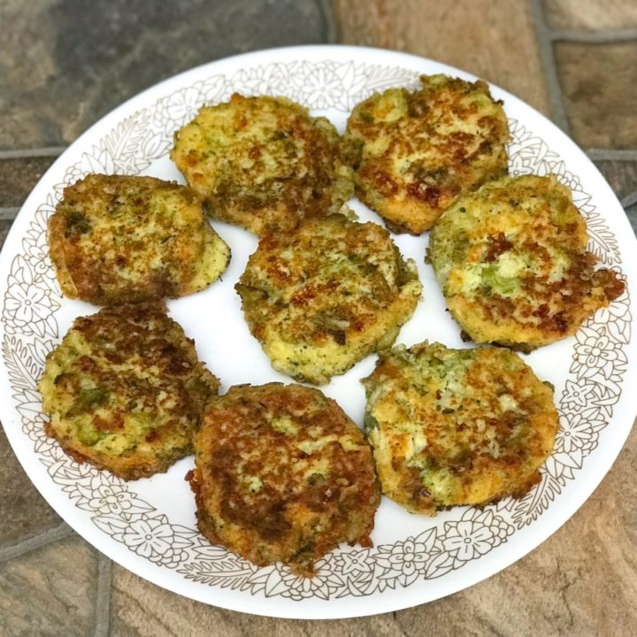 Easy Cauliflower Broccoli Fritters
