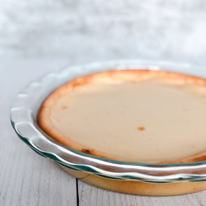 Low Carb Crustless Coconut Custard Pie