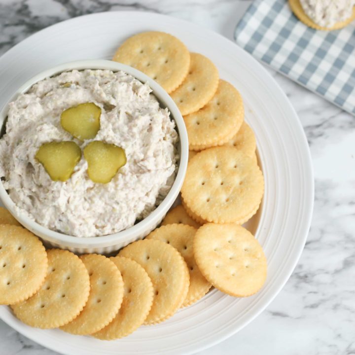 Easy Low Carb Ham and Pickle Dip