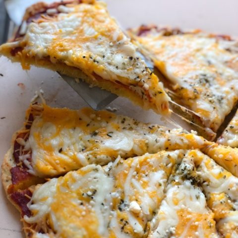 Tasty Keto Pizza With Homemade Sauce