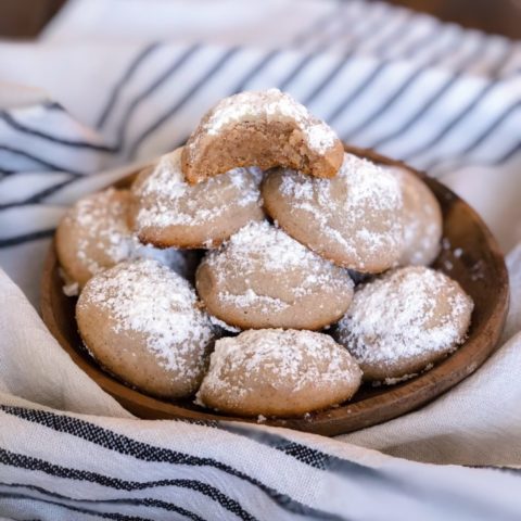 Soft and Chewy Keto Ginger Cookies