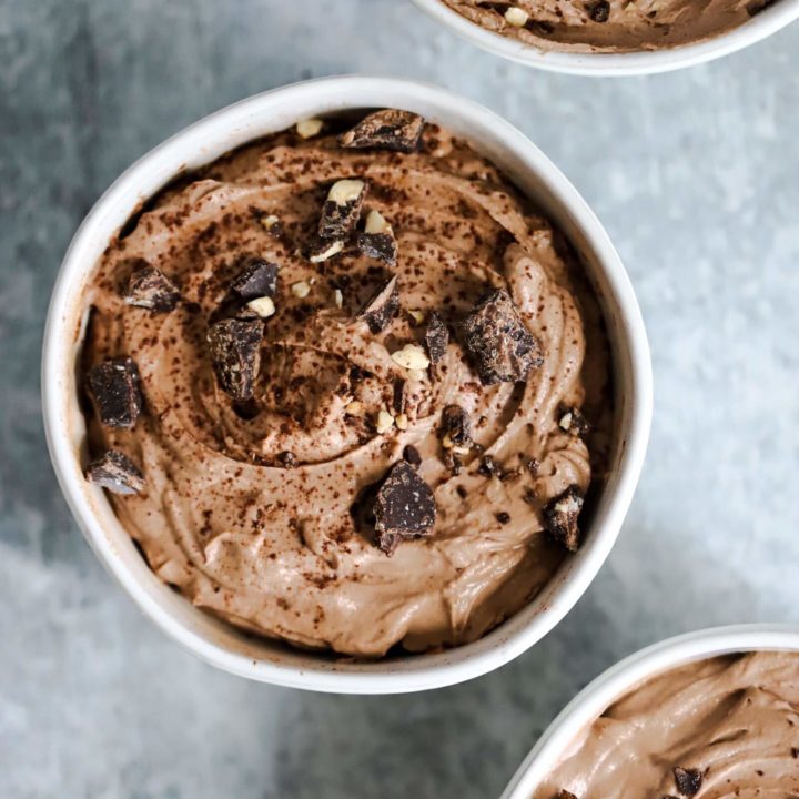 Thick and Creamy Chocolate Keto Pudding