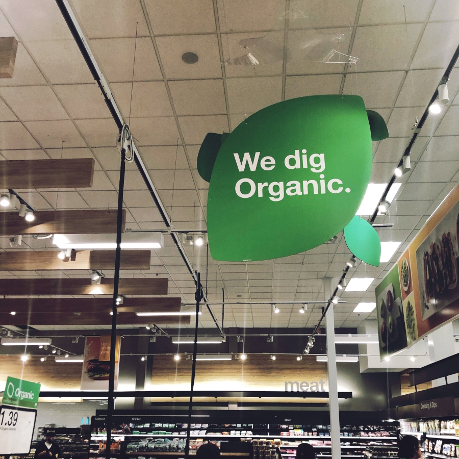 organic sign at target