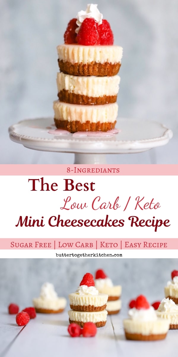 Best Keto Mini Cheesecakes - Butter Together Kitchen