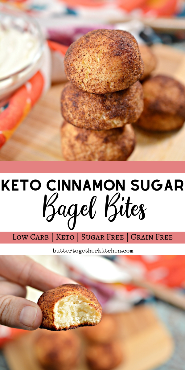 Keto Cinnamon Bagel Bites Butter Together Kitchen