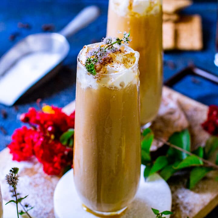 Starbucks Copycat Keto Pumpkin Iced Latte