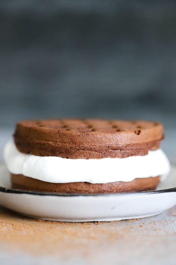 30 Easy Keto Breakfast Ideas 26 oreo keto chaffle1