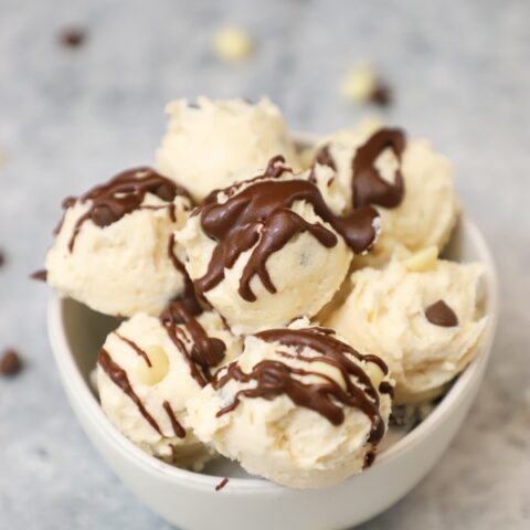 Triple Chocolate Keto Cookie Dough Bites