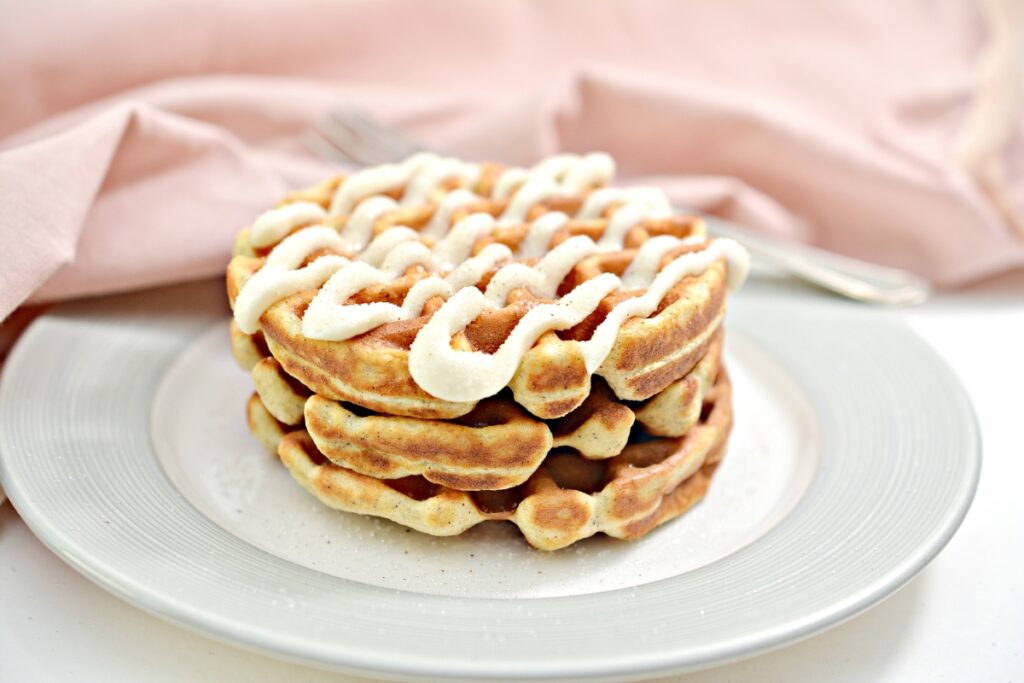 Best Ever Keto Cinnamon Roll Chaffles Butter Together Kitchen