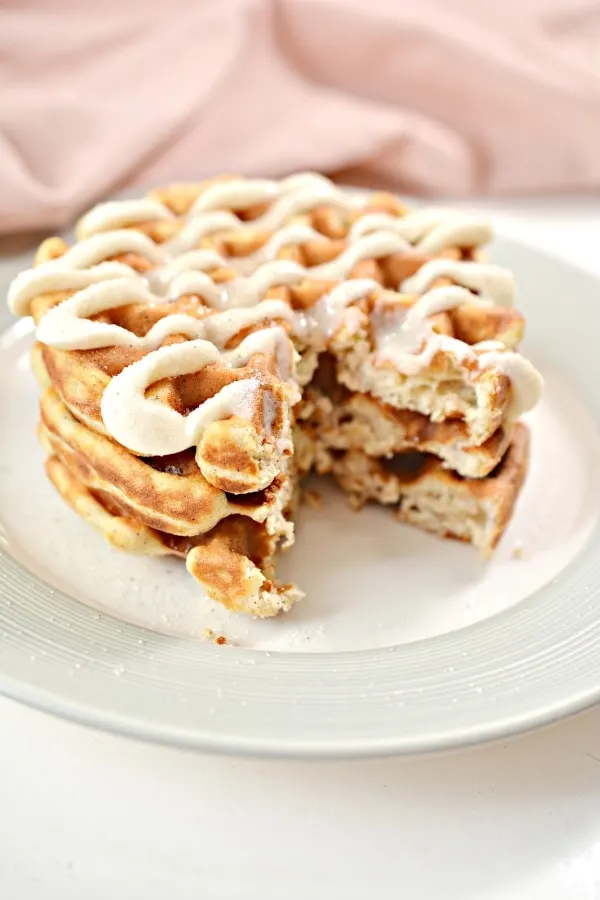 Best Ever Keto Cinnamon Roll Chaffles Butter Together Kitchen
