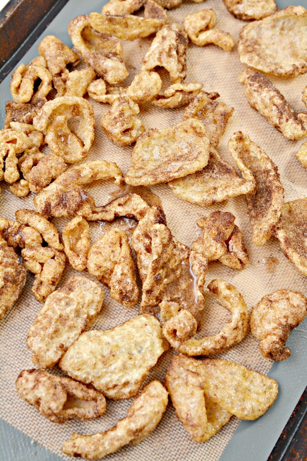 Best Keto Cinnamon Sugar Pork Rinds - Butter Together Kitchen