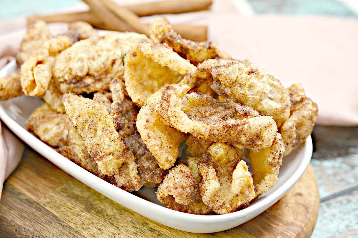 Best Keto Cinnamon Sugar Pork Rinds - Butter Together Kitchen