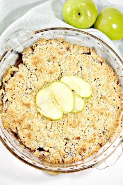 Low Carb Apple Crisp - Butter Together Kitchen