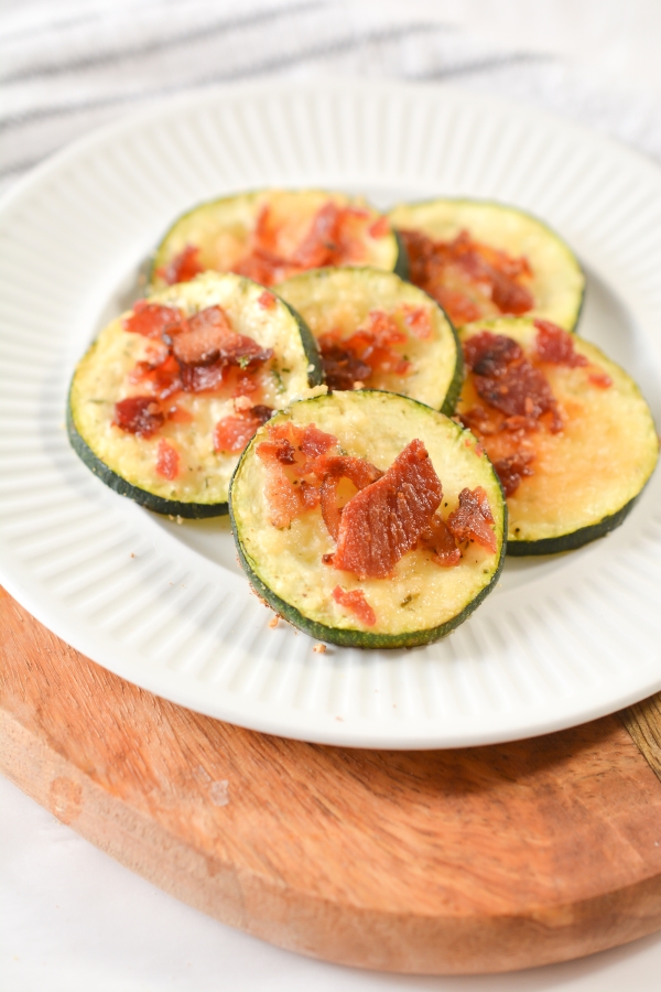 Keto Loaded Parmesan Zucchini Slices Butter Together Kitchen