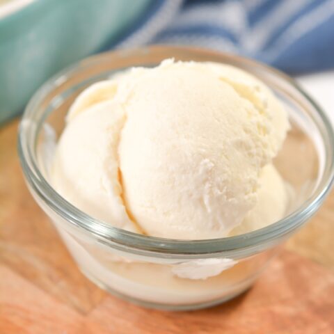 Easy Keto Vanilla Ice Cream