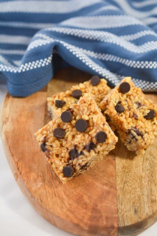 Keto Peanut Butter Rice Krispie Treats Butter Together Kitchen