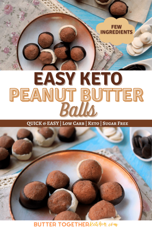 Easy Keto Peanut Butter Balls Butter Together Kitchen