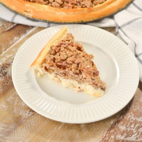 Keto Pecan Pie Cheesecake